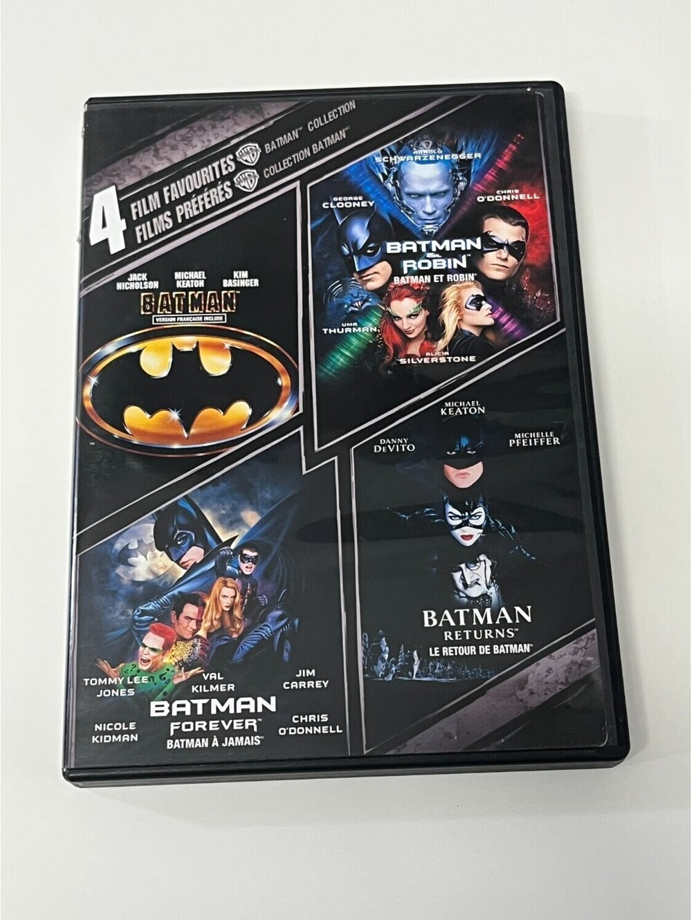 Tim Burton, Joel Schumacher 4 Film Favorites: Batman Collection DVD 2000s